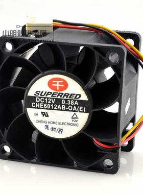原装千红superred che0612ab-oae 6CM 603812V 0.38A散热风扇