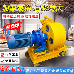 工业软管泵大流量蠕动泵 硅胶管液体发泡水泥输送挤压式软管泵