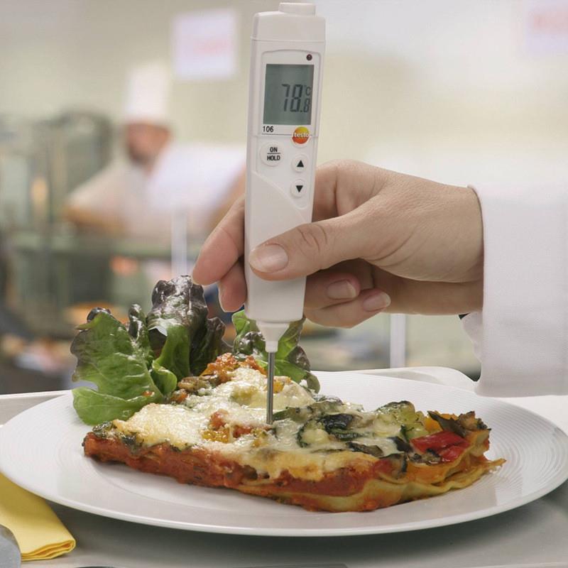testo106/104IR温度计探针式食品高精度烘焙水油冷冻厨房