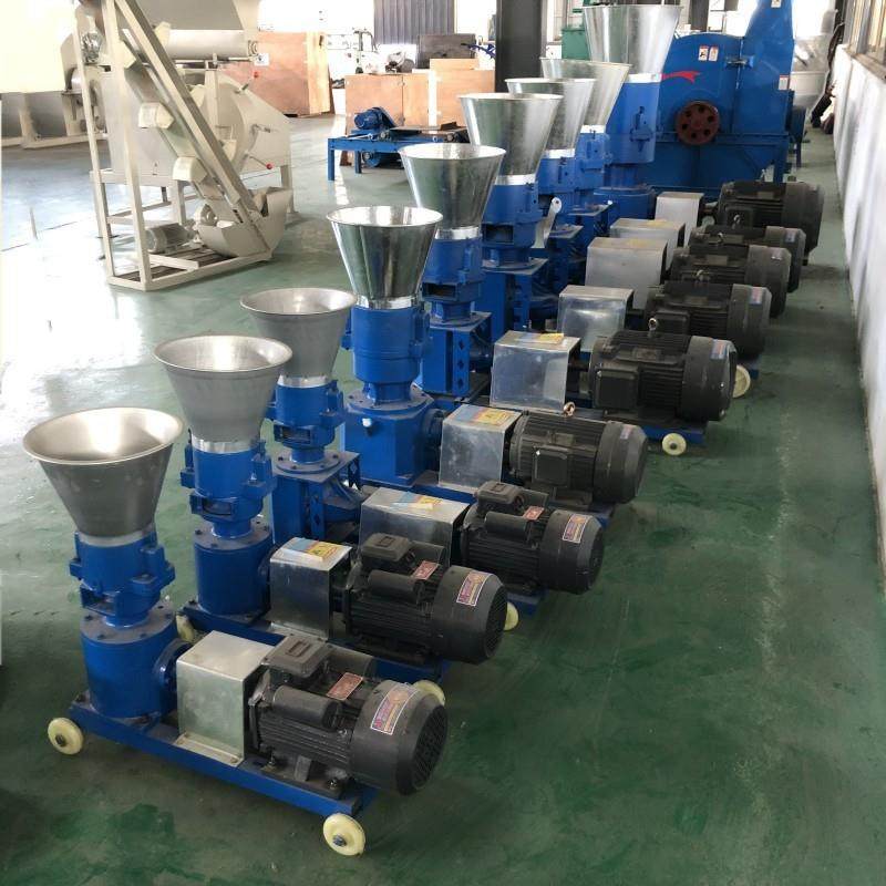 鱼饲料颗粒机 豆腐猫砂玉米秸秆制粒生产线 鸡鸭牛羊兔饲料机