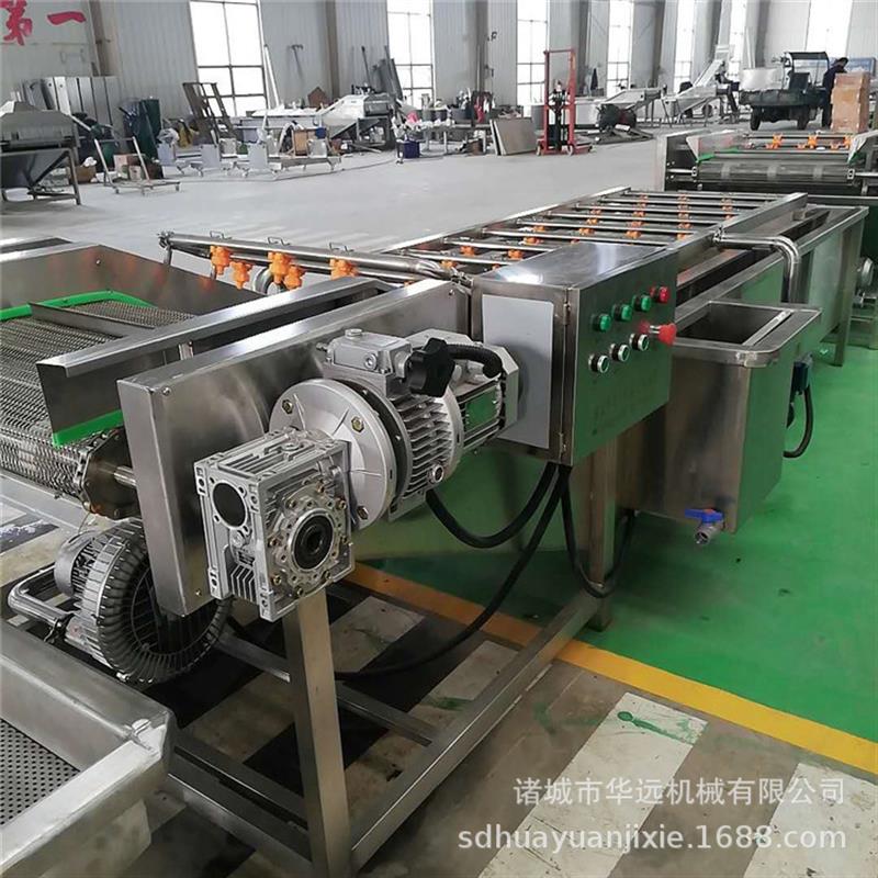 供应 草莓筛板式清洗机 水果清洗流水线 洗果机商用樱桃自动
