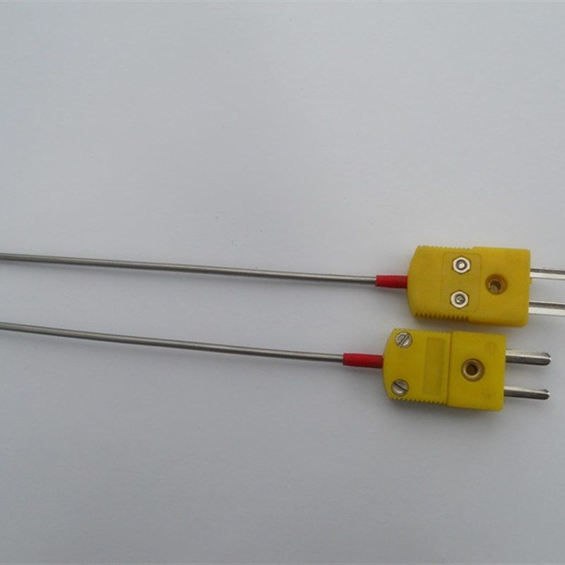 K型接插式 铠装热电偶 插头热电偶 WRNK-181 非标定做 可弯曲