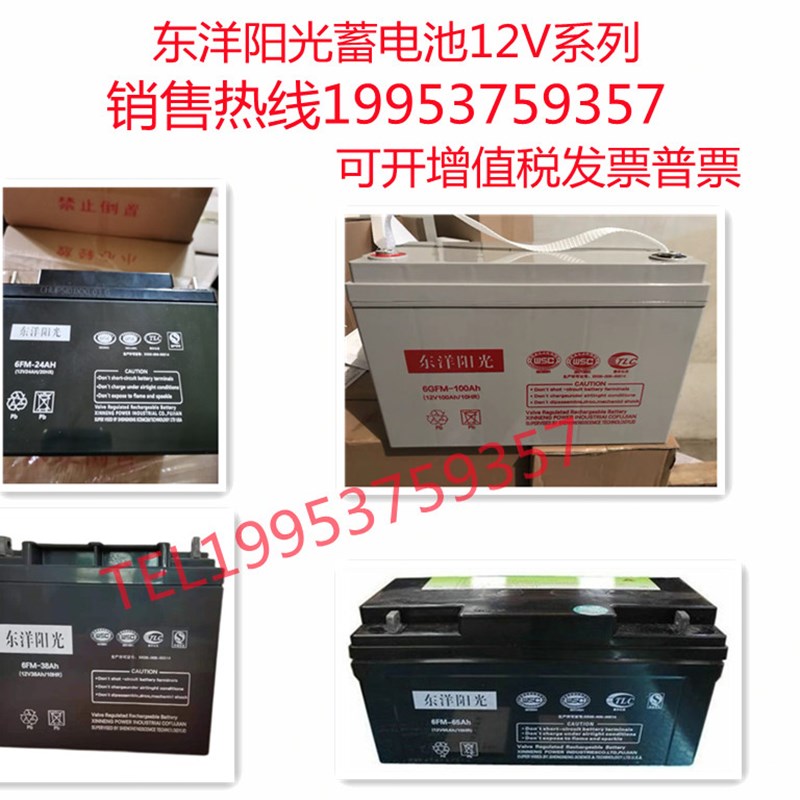 东洋阳光蓄电池6FM/GFM-12V100AH65AH38AH通讯主机机房直流屏UPS