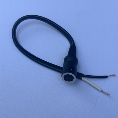 台湾明纬电源适配器转换接头DC PLUG-R7BF延长线转接线4P母头线