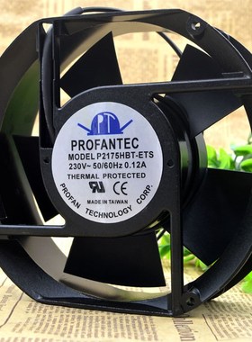 PROFANTEC P2175HBL/T-ETS 17251 220V 0.12A 变频器散热风机风扇