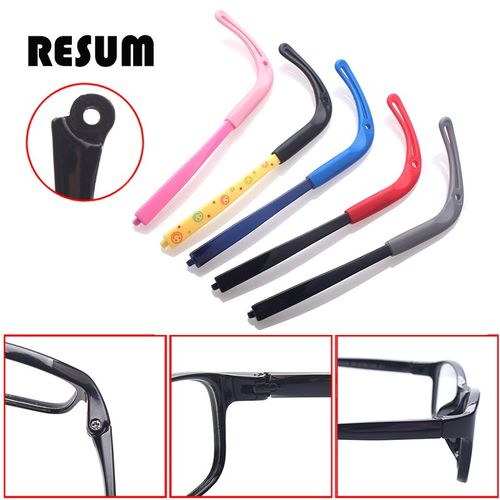 单凸牙眼镜腿番类学生近视眼镜匹配脚支架维修更换眼镜配件一对脚