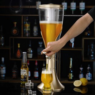 酒炮精酿3升扎k啤酒炮商用发光啤酒机酒塔酒吧扎啤酒桶饮料
