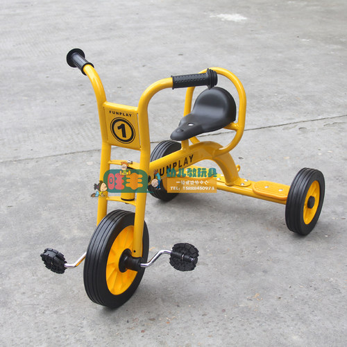 幼儿园 学校 户外运动健身三轮车 儿童脚踏车 单人脚踏车 踩踏车