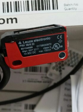 原装劳易测Leuze镜反射光电传感器红外线开关电眼PRK 3B议价