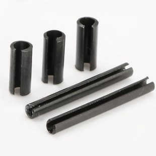 GB879弹性销开口圆柱销空心弹簧定位销黑色M1M2M3M4M5M6M8M10M12