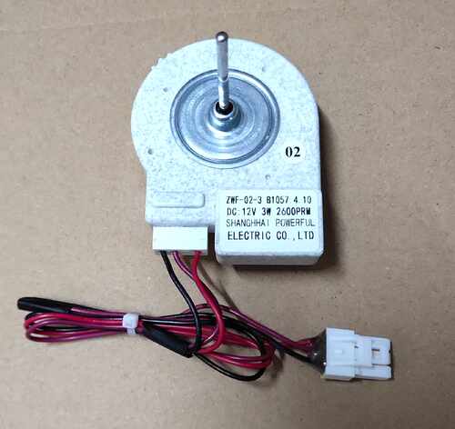 冰箱风机风扇电机B1057.4.10    ZWF-02-3  12V 3W 2600PRM