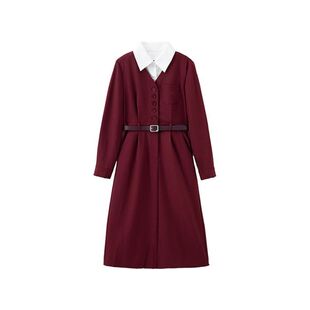 配腰带 FAGZ380826104连衣裙 美感大师