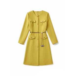 配腰带 FSF2301132002连衣裙 美感大师