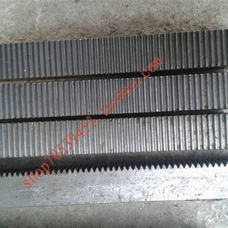 45号钢号钢材料直齿条模数2M2*25*25*1000mm正齿条适用模2M齿轮