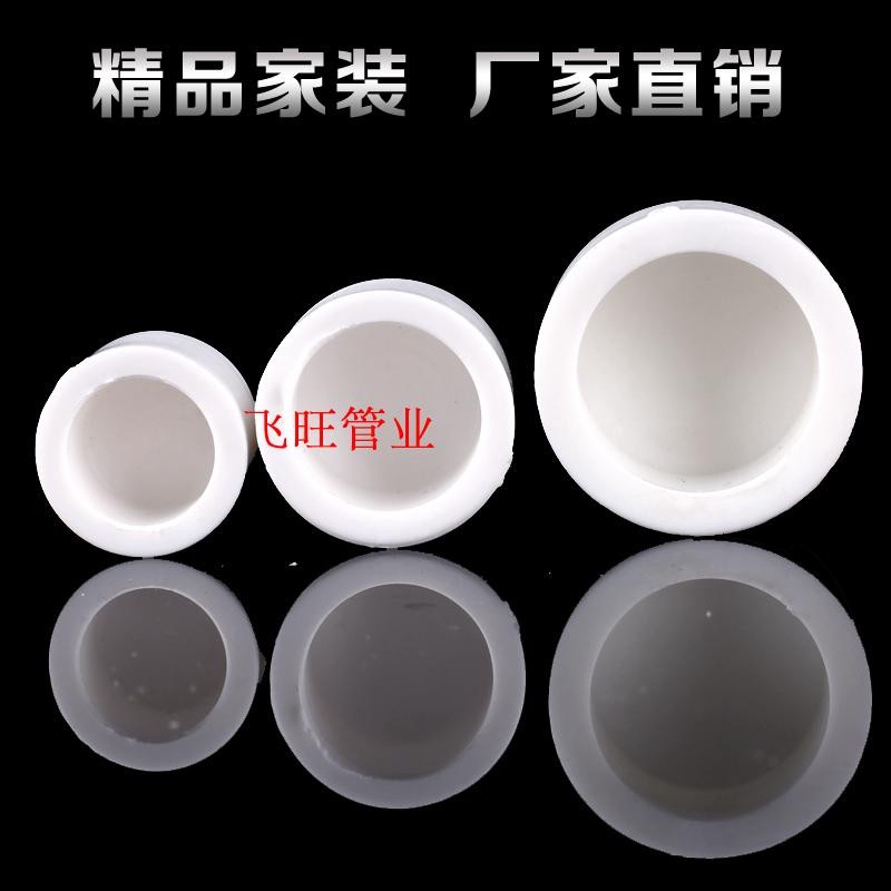 PPR堵帽热熔管堵头管帽20 25 32 40 50 63 4分6分PPR水管管件配件