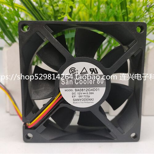 三洋9A0812G4D01/D011/D031 8025 12V 9WP0812G401/403/405/4D07