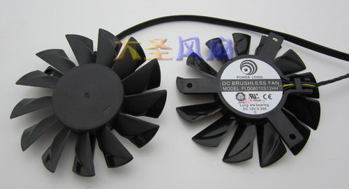 MSI/微星 R7850 HD7850 HD7950 R7950  HD7870 6870HAWK显卡风扇