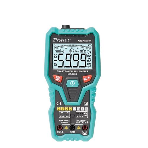 Proskit/宝工MT-1708-C 3-5/6位智能型数字万能表智测数显万用表