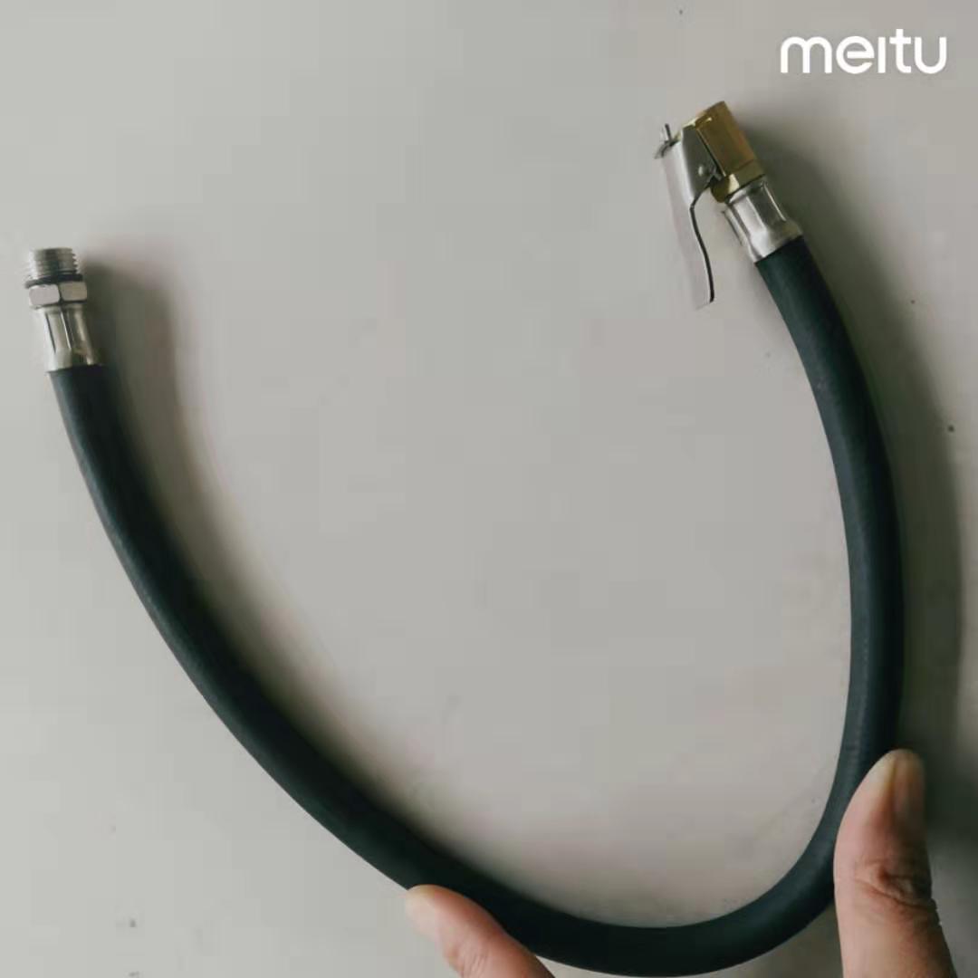 汽车打气嘴接头气压表胎压表管配件轮胎充气管充气头胎压计延长管