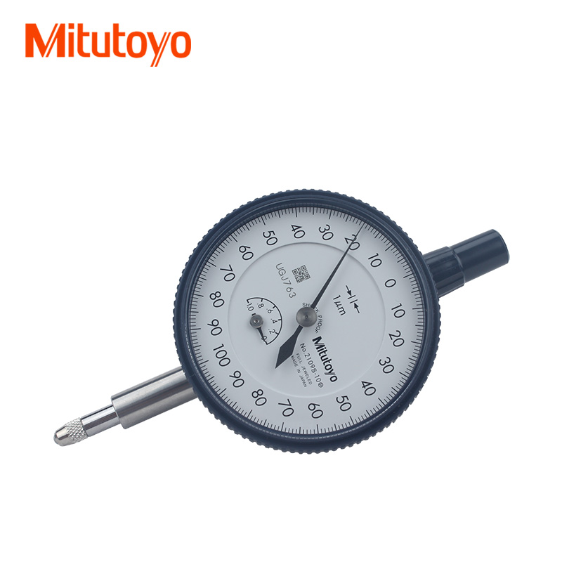 日本三丰2109S-10三丰千分表指针式  0-1*0.001mm指示表Mitutoyo