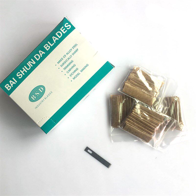 维修刻刀 平口铲刀 雕刻刀片 CPU除胶刀 4号刀片 铝合金属手柄