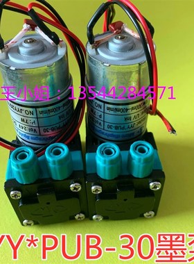 JYY*PUB-30大墨泵7W 24V迈创龙润东方龙科UV平板打印机猎豹抽墨泵