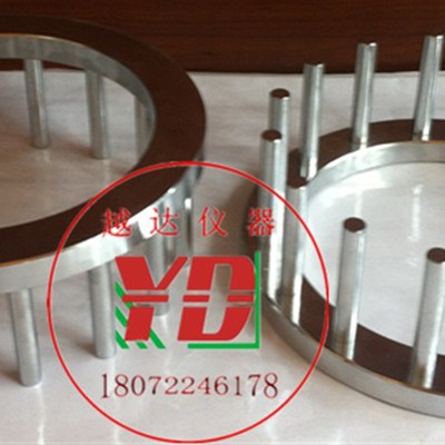 越达砼自密实混凝土J型环 流动障碍高差仪(J环流动仪)L U V型仪