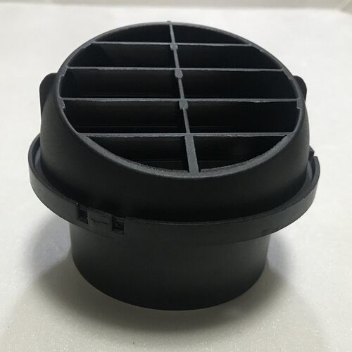出风口76mm柴暖配件大全单孔出风网罩驻车加热器暖风机出风管风口