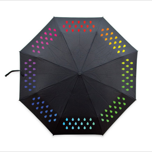 冰影创意 suck uk折叠雨滴伞渐变色伞 防紫外线遮阳晴雨伞 现货