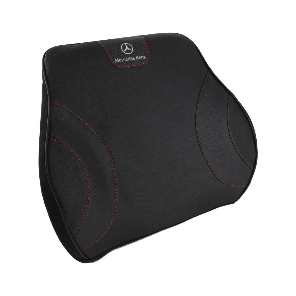 车标LOGO汽车记忆棉头枕腰靠靠枕透气舒适柔软车载护颈枕护腰运动