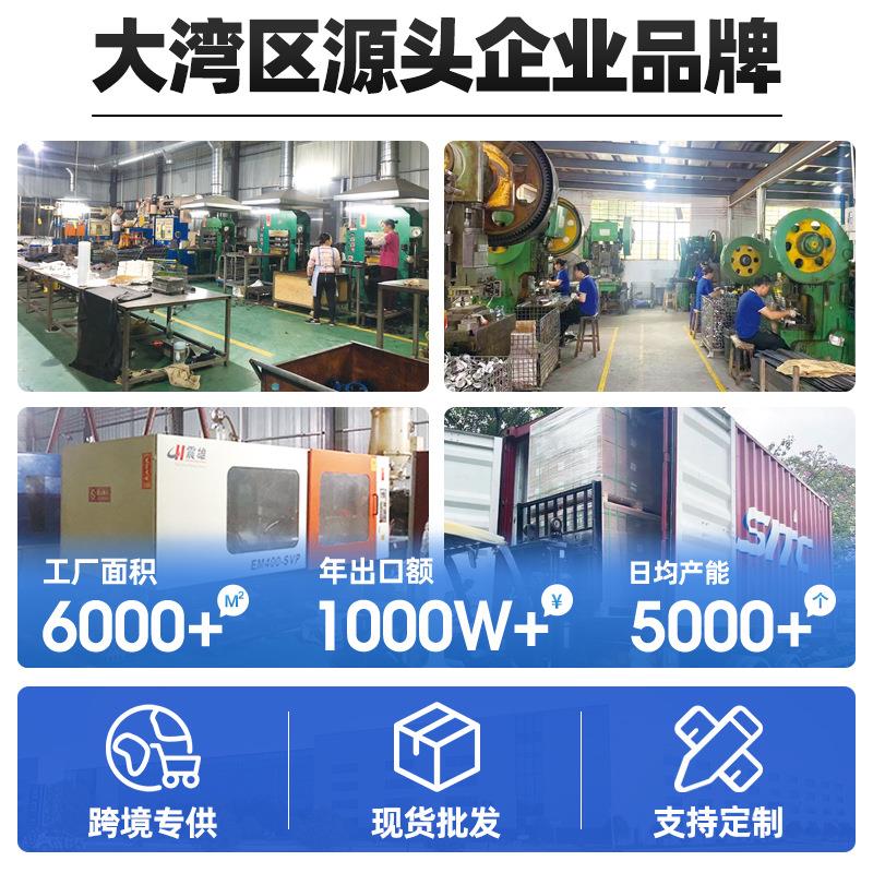 304不锈钢中型万向轮45寸TPR橡胶静音轮子平板推车脚轮地坪漆专用