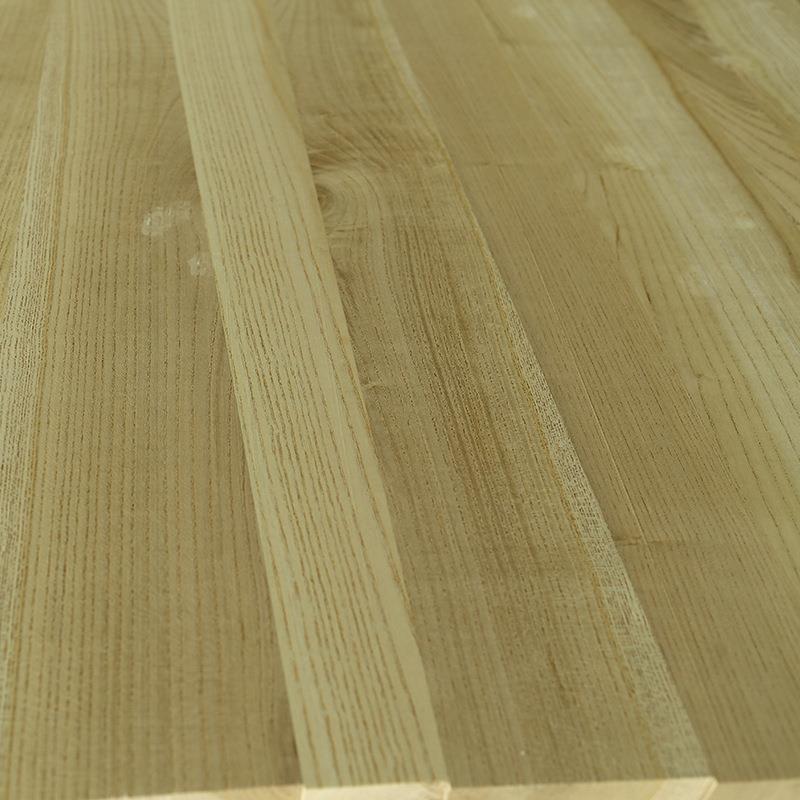 桌面板椿木木料板子白椿木拼板又名国产白蜡木直拼板 家具板木板