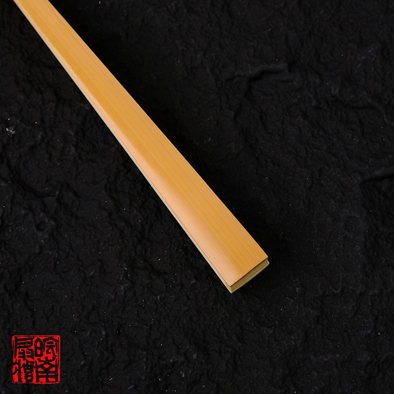 皖南扇庄8-9.5寸玉竹大茄头折扇苏G工文玩扇骨男女士玉竹镜面扇子