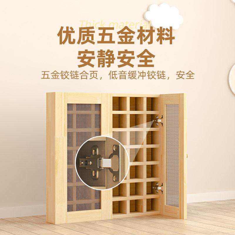 幼儿园口杯架实木水杯毛巾落A地木质儿童收纳柜木头茶杯置物架