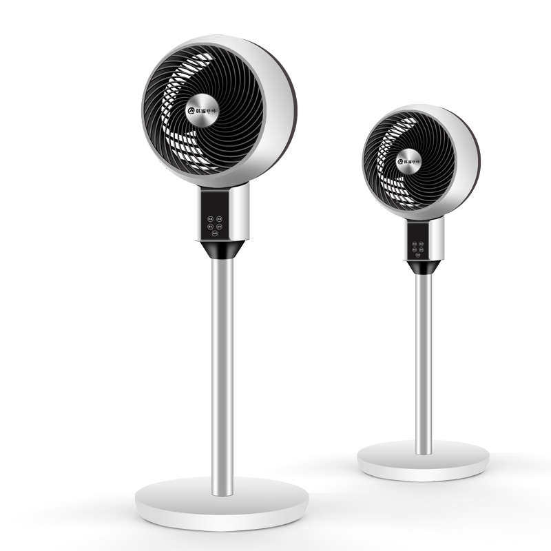 家用韩循环定时涡轮电风扇落w地立式空气对流扇静音台式风扇雀遥