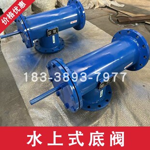 水上式底阀不锈钢铸钢法兰水泵前进口入口处吸水自吸泵逆止回底阀