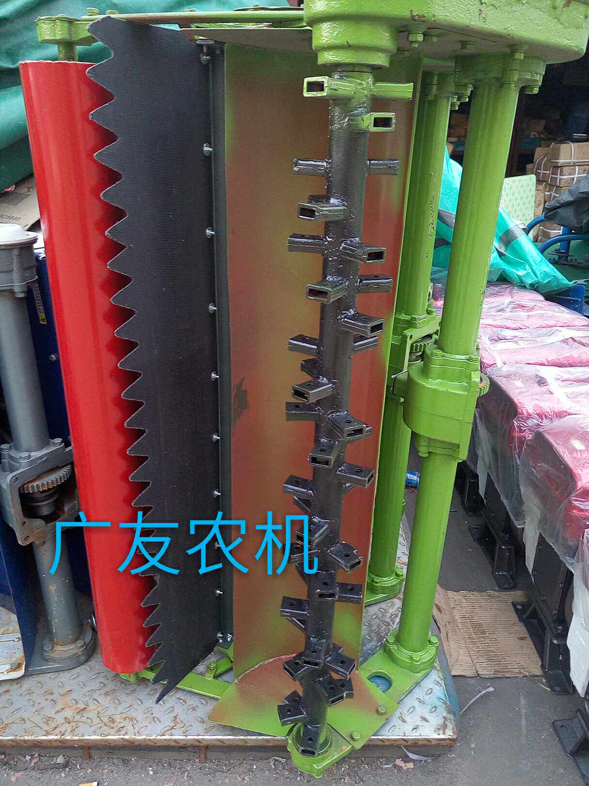 东风15型手扶拖拉机配套盖亩机盖籽机免耕机1.2米滚筒全新加强型