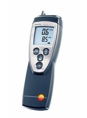 testo 521-2 差压测量仪,0-100 hPa(精度: 0.1 % of f.v.)