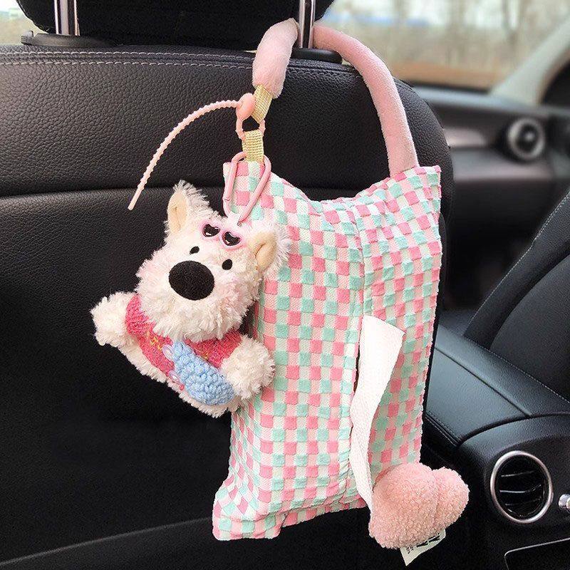 汽车纸巾包挂袋车载抽纸盒西高地车内用座椅收纳纸巾袋挂式可爱女,汽车用品/电子/清洗/改装,车用纸巾盒/套,淘宝优惠券,粉丝福利购,淘宝优惠卷