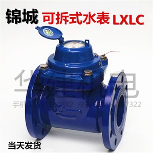 批可拆式干式水表LXSG 旋翼式水表 法兰水表 锦城LXLC可拆式水表