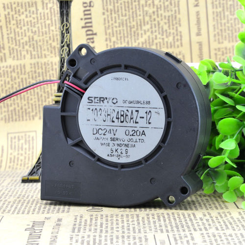 SERVO E1033H24B6AZ-12 DC24V 0.20A AS48852-02 风扇