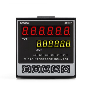 台松TESHOW AKC72 MH76S MH762计数器 批量累计计数器