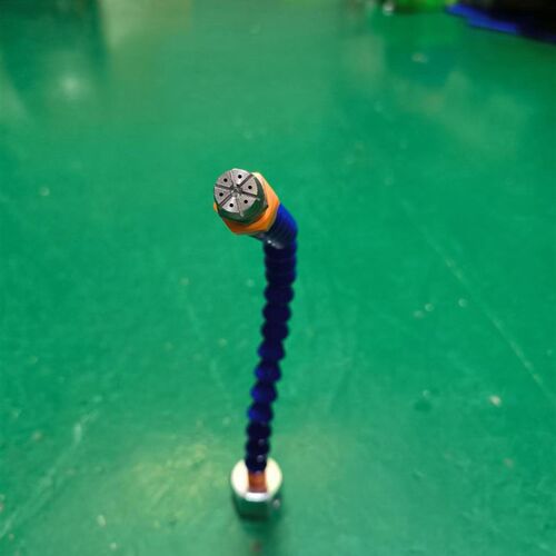 磁座6孔喷嘴不锈钢多孔吹风喷头万向可调节喷嘴