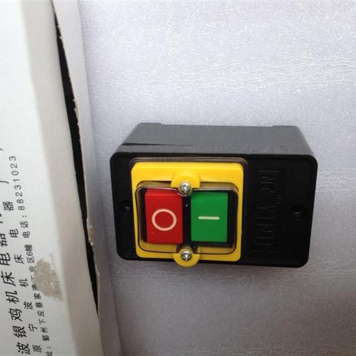 NJ宁波银鸡 台钻开关 KAO-5M 防水型控制按钮 KA0-10KH 机床按钮