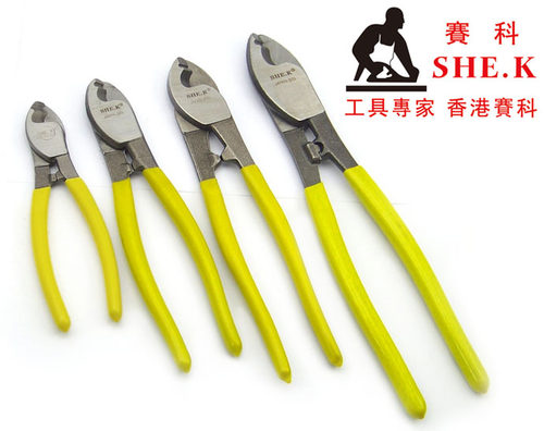 香港赛科SHE.K 电缆剪 切铜铝芯电缆钳 线缆剪刀 钢带剪 电线钳