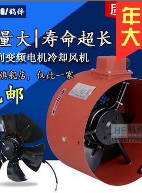 G80A G90A G100A G112A G132A变频调速电机专用通风机 G132B 380V