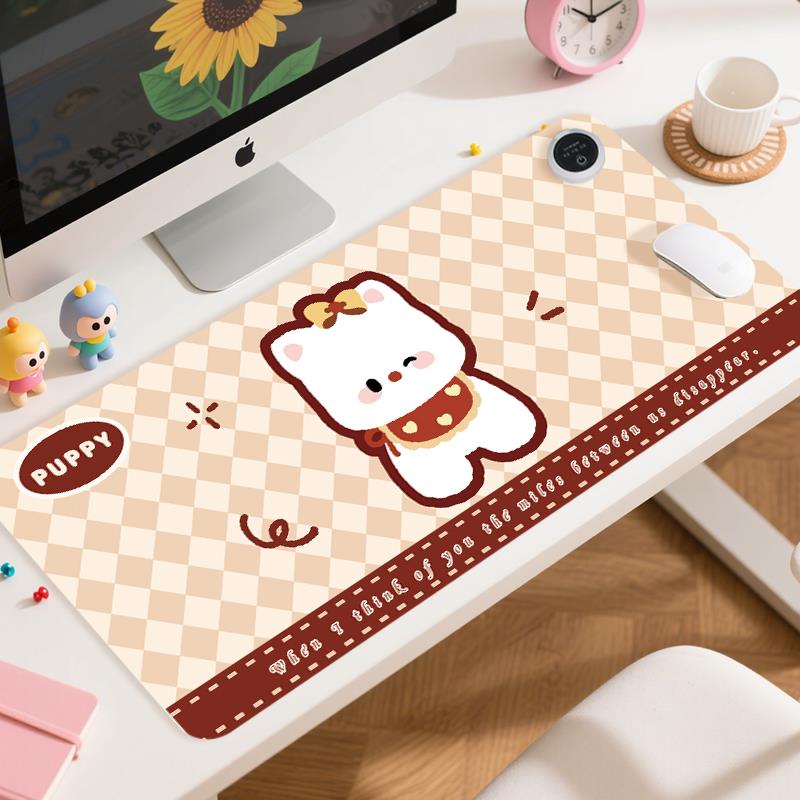 加热鼠标垫电脑桌垫办公室桌面加热书桌垫学生儿童学习暖手写字垫