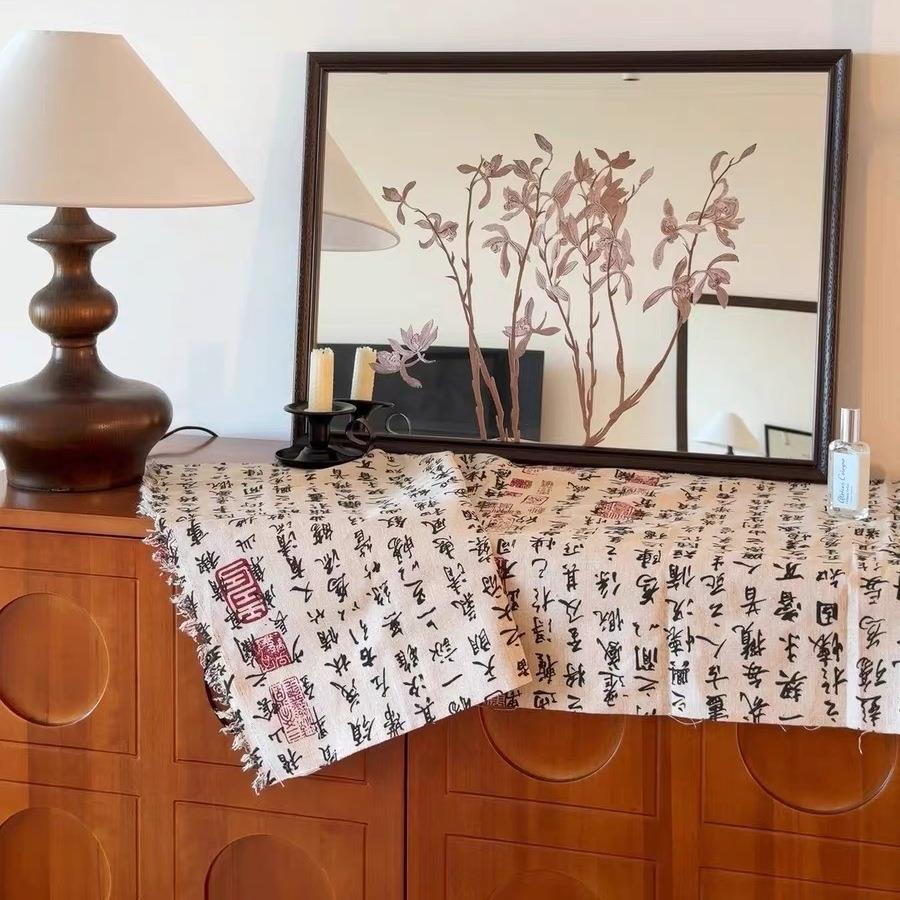 法式中古风挂画餐厅装饰画摆件高级感镜子镜面卧室卫生间美式复古图片