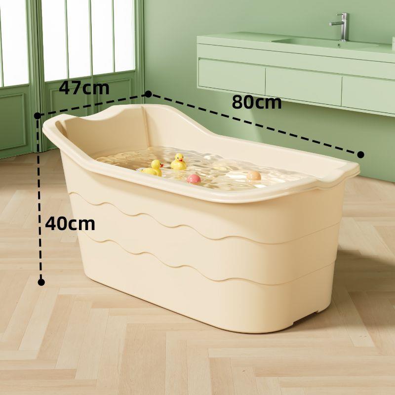 双人大人成人泡澡全身特大号浴缸家用洗澡浴桶加厚洗澡盆儿童浴盆