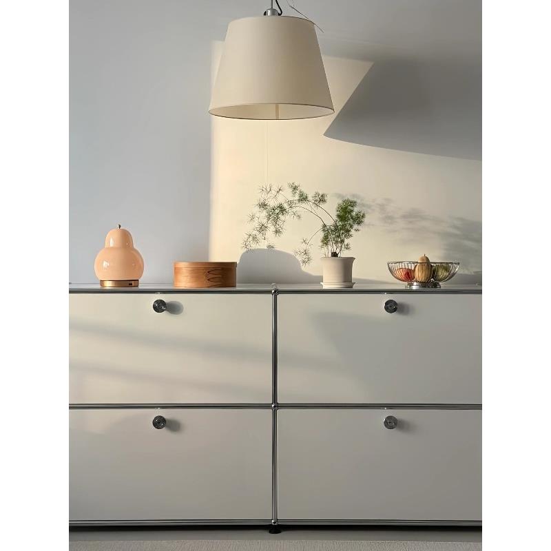 中古usm不锈钢餐边柜模块柜现代简约电视柜置物斗柜客厅收纳柜子